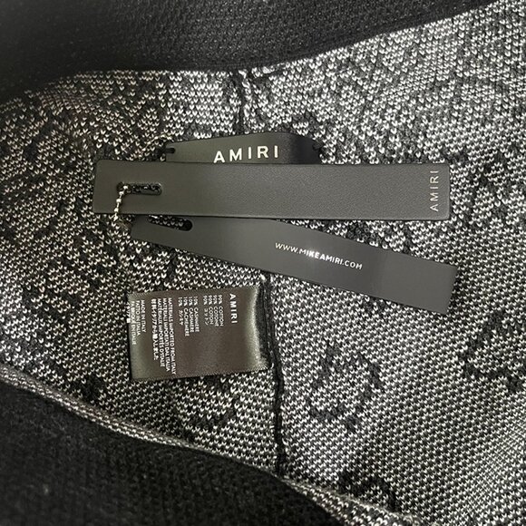 Amiri Bandana Crochet Basketball Shorts - Picture 9 of 9